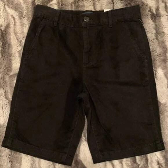 Boy's Brand New Black Dress Shorts with both, Front & Back Pockets Size 8/M - Picture 1 of 4